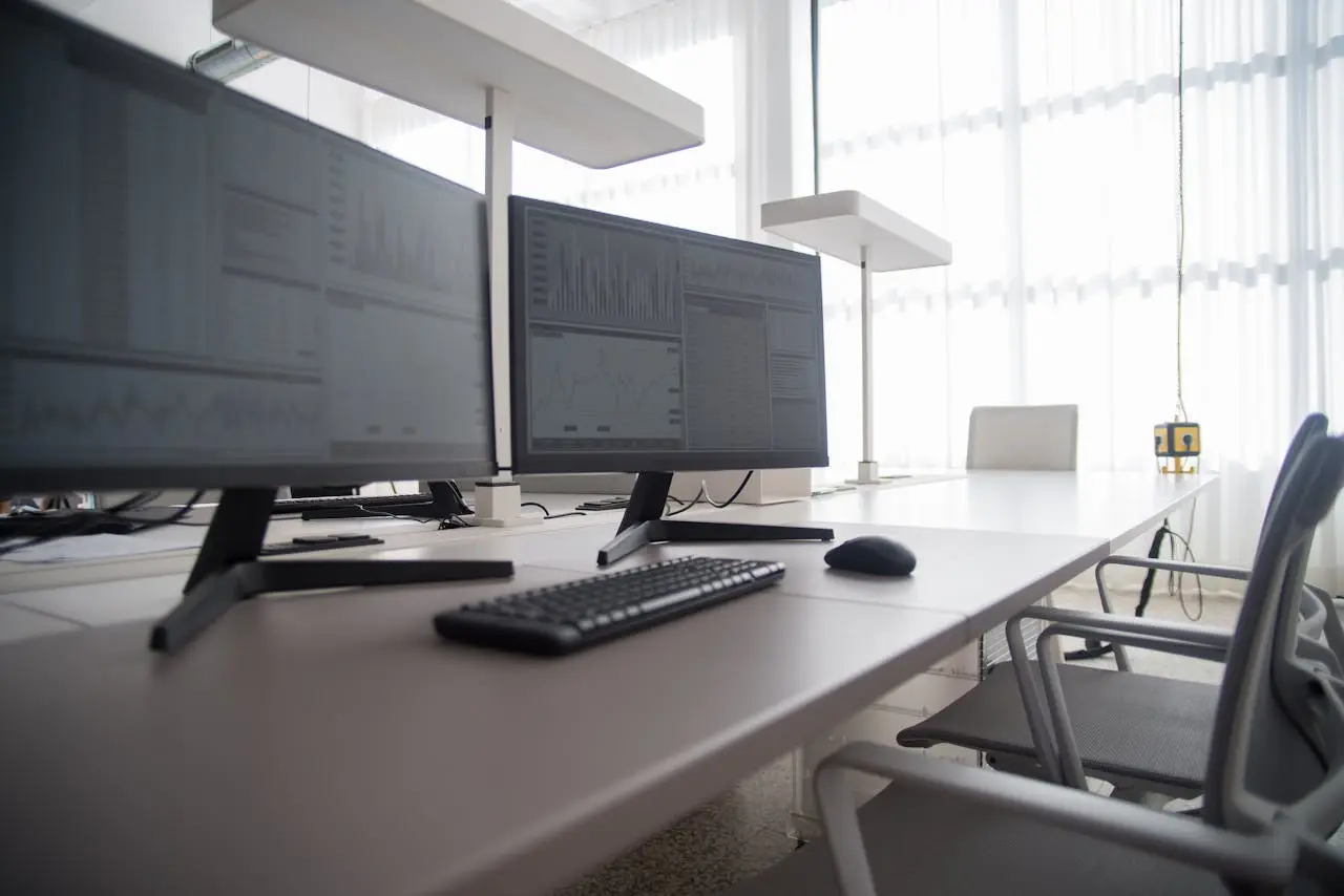 A focused business owner workspace. Everything you need, nothing you don't.